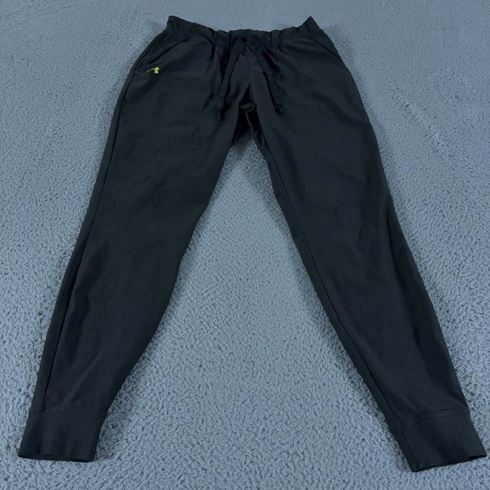 Under‎ Armour Vanish Woven Pants Womens Small Green UA Lightweight Running Gym